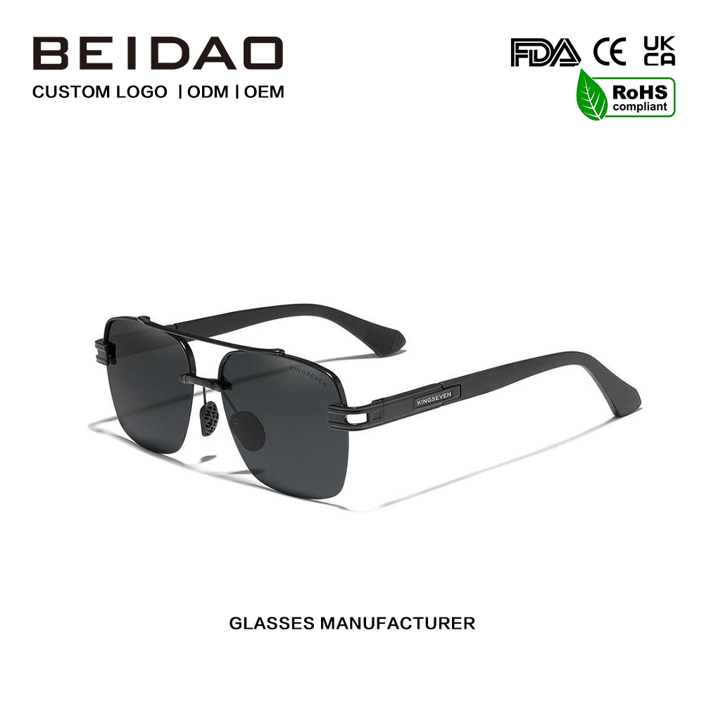 రంగురంగుల రెట్రో పోలరైజ్డ్ సన్ గ్లాసెస్