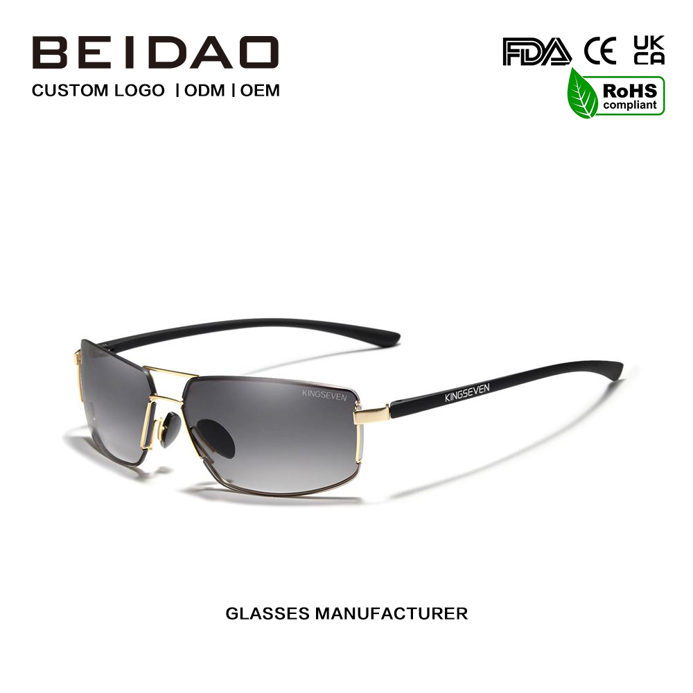 హాట్ సెల్లింగ్ ఫ్యాషన్ అల్యూమినియం పోలరైజ్డ్ సన్ గ్లాసెస్