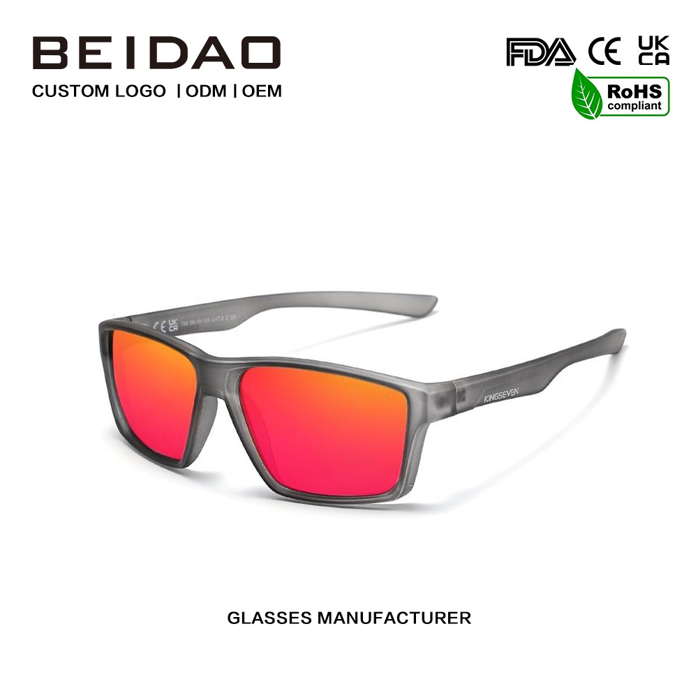 పురుషుల అవుట్‌డోర్ TR90 పోలరైజ్డ్ సన్ గ్లాసెస్